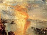 The Burning of the Houses of Parliament by Joseph Mallord William Turner